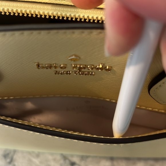 🎉Host Pick🎉Kate Spade Madison Small Satchel in Butter Color - Picture 5 of 14